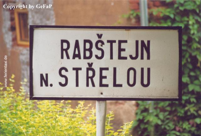 Rab 1 Ortseingangsschild